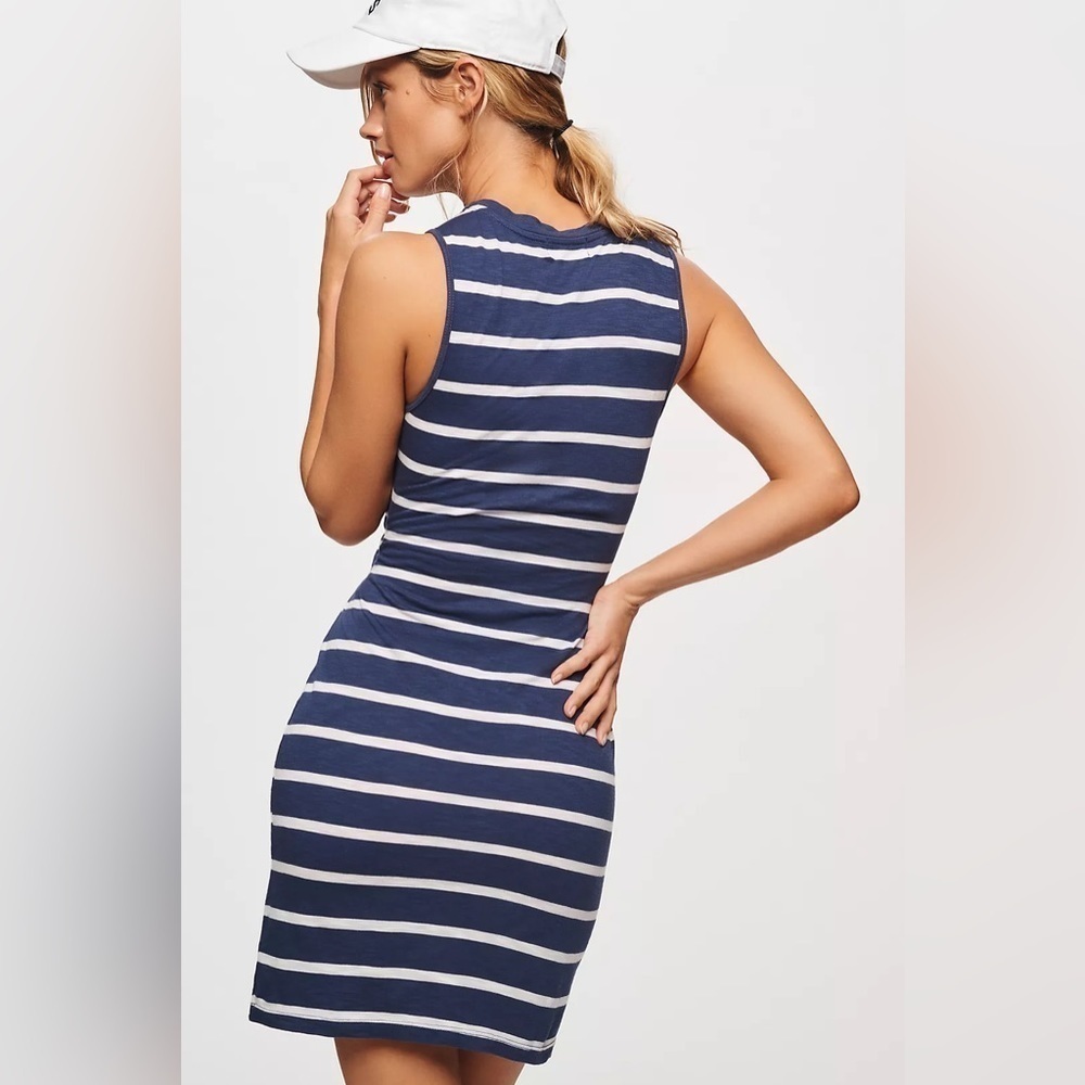 Anthropologie T.La Twisted Cutout Dress - Picture 2 of 10